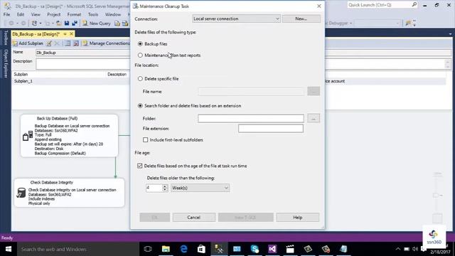 Cleanup Old Backups in SQL Server смотреть онлайн