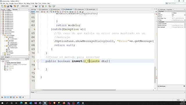 Java NetBeans SQL Server Sistema Ventas Capitulo 4 Continuacion Creacion Clases D Cliente N Cliente смотреть онлайн