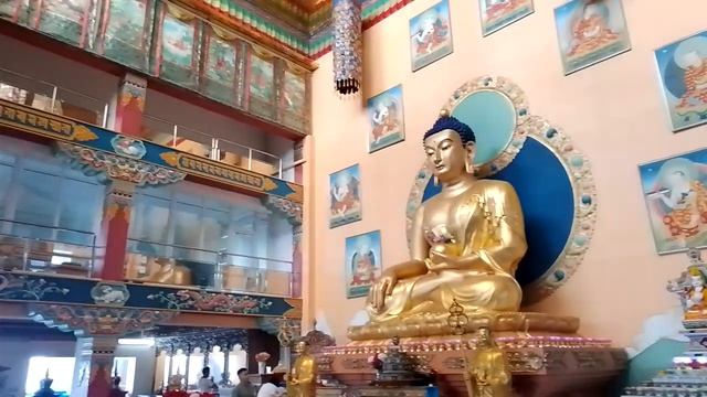 Улан-Удэ. Дацан Ринпоче Багша. Интерьеры смотреть онлайн
