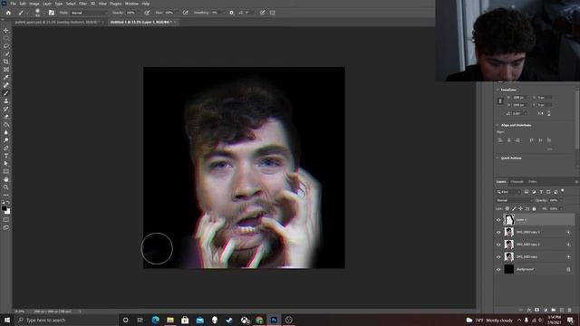 Chroma Shift + CRT Scanlines Photoshop Tutorial - How'd You Do That? смотреть онлайн