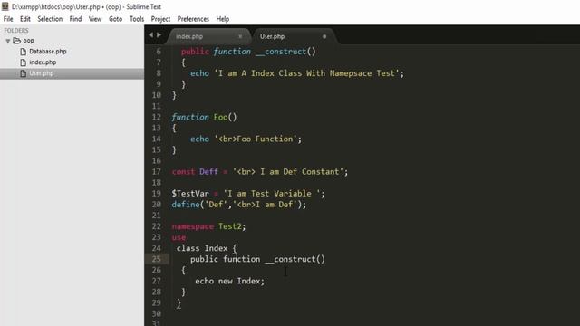 #21 namespaces - (use) Part3 смотреть онлайн