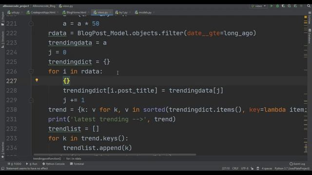 How To Find Trending Post In Django | Trending Post Logic Django | All In One Code смотреть онлайн