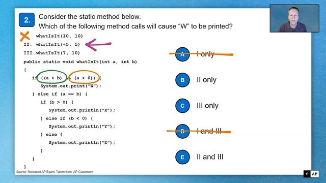 1 | MCQ | Practice Sessions | AP Computer Science A смотреть онлайн