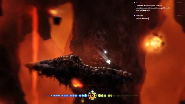 Ori and the Blind Forest: Лавовая гора, и движение на встречу Куро