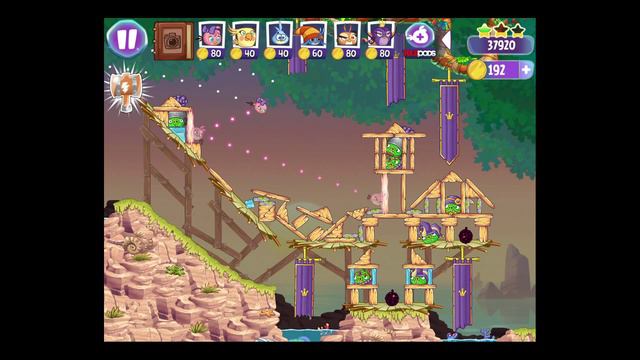 Angry Birds Stella Episode 2 Wall of Pigs 1 - 3 Stars Walkthrough смотреть онлайн