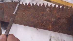 Как заточить двуручную пилу