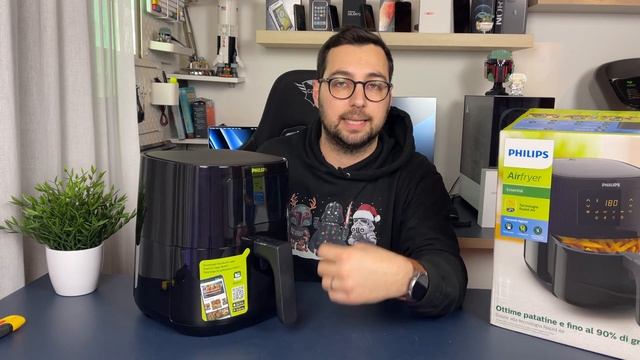 Recensione friggitrice ad aria Philips AirFryer Essential HD9252/90! смотреть онлайн
