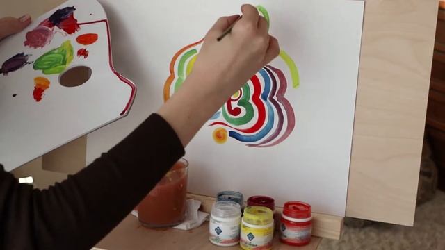 Упражнение для овладения кистью и развития фантазии смотреть онлайн