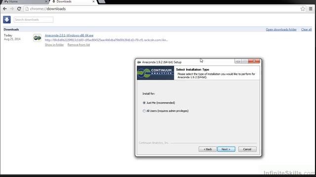 iPython Notebook Tutorial | Installing Anaconda смотреть онлайн