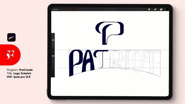 Procreate logo sketch patriot auto studio смотреть онлайн