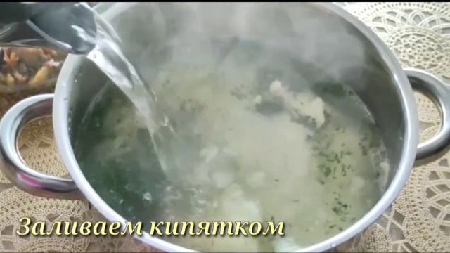 Суп-пюре с грибами!