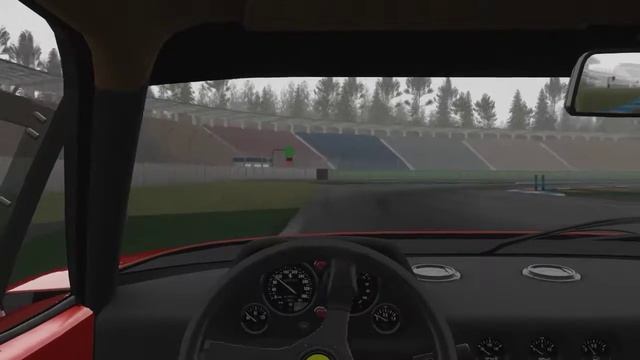 Ferrari F40 pov drifting at Hockenheim смотреть онлайн