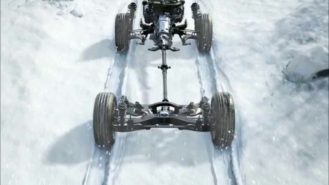 Subaru Symmetrical All Wheel Drive on Sand and Snow смотреть онлайн