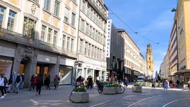 Что посмотреть в Мюнхене САМЫЕ КРАСИВЫЕ УЛИЦЫ достопримечательности, города Германии смотреть онлайн
