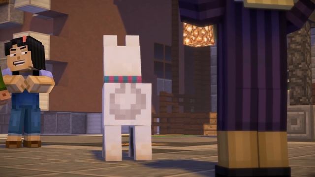 Lluna Left Stella - All Dialogues - Minecraft: Story Mode Season 2 Episode 5: Above and Beyond смотреть онлайн