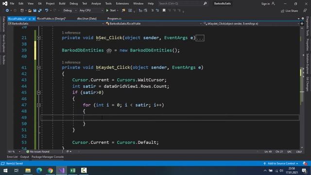 C# Excel'den Veritabanına Kayıt Yapma (WinForm) смотреть онлайн
