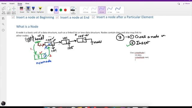 Technical Interview: Part 3: Linked List - Inserting a node at the beginning of the Linked List смотреть онлайн