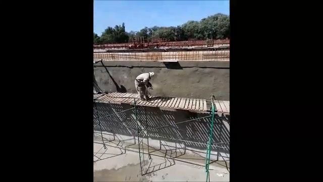 Работа Мини Торкрет установки Grand Alfa мокрый торкрет