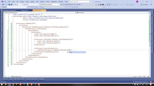 Expandable View in Xamarin Forms смотреть онлайн