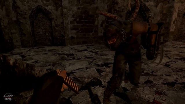 RESIDENT EVIL 4 VR - The Garrador First Encounter VR Gameplay смотреть онлайн
