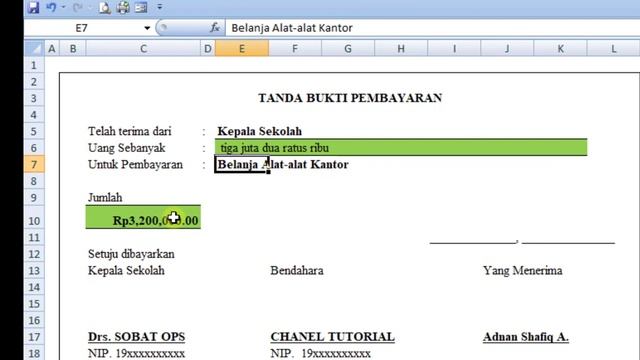 Cara Membuat Terbilang Rupiah di Excel смотреть онлайн