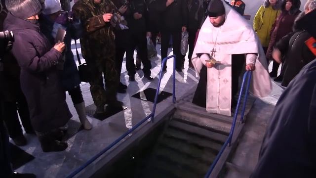 Крещенские купания в Чите. 18 января 2019 смотреть онлайн