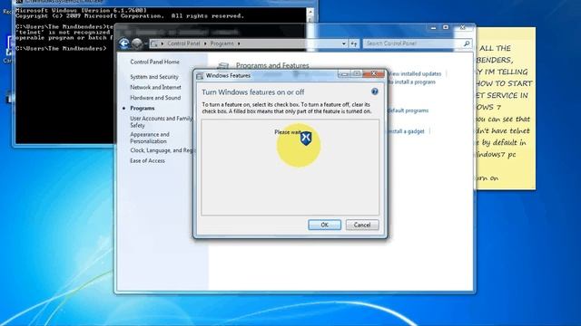 Troubleshooting Telnet in Windows 7 смотреть онлайн