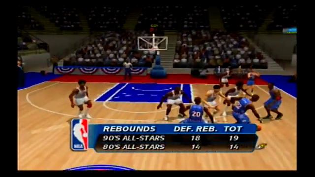 NBA Live 2004 PS2 90 ALL Stars vs 80 All Stars смотреть онлайн