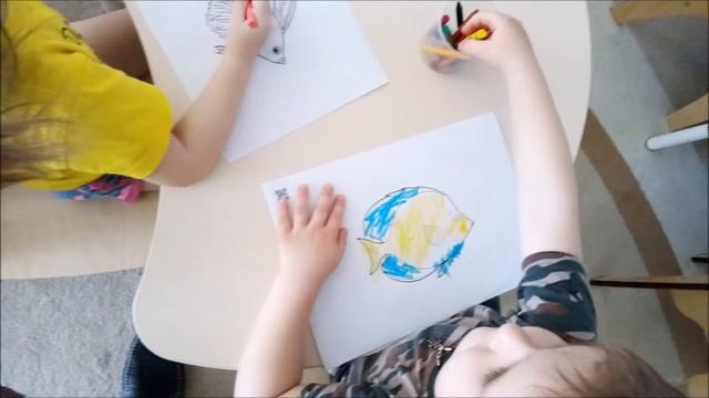 Аквариум рисунков в детском саду 190_11.04.19 смотреть онлайн
