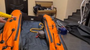 ПВХ лодка KITT BOATS 350 НДНД. Распаковка!