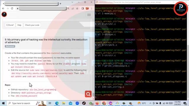 0x07. C - Even more pointers, arrays and strings смотреть онлайн