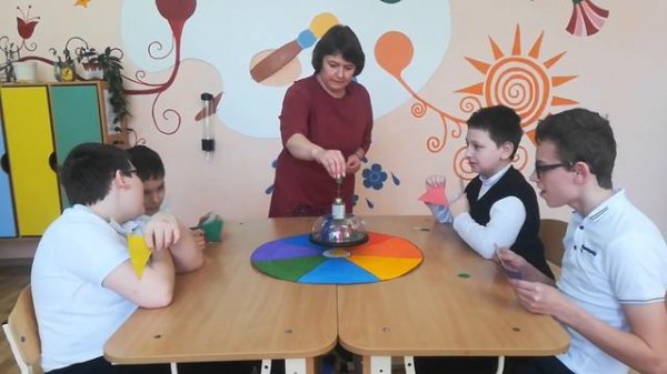 "Основные и составные цвета"