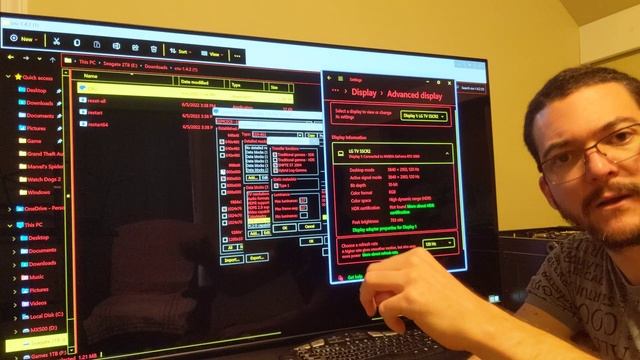 Win11 Auto HDR calibration tutorial. CRU and HDR+WCG Image Viewer. Great HDR results on LG C2 OLED! смотреть онлайн