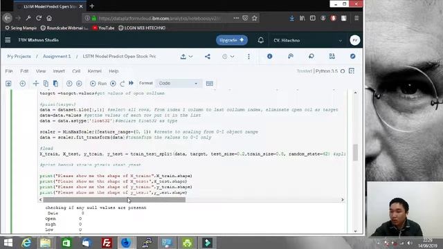 LSTM Model Predict Open Stock Price смотреть онлайн