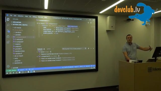 Using Terraform to Manage Oracle Cloud Infrastructure by Māris Elsiņš from Pythian at Devclub.lv смотреть онлайн