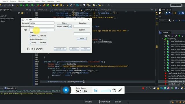 Creating your first JAVA SWING APP(REVIEW) смотреть онлайн