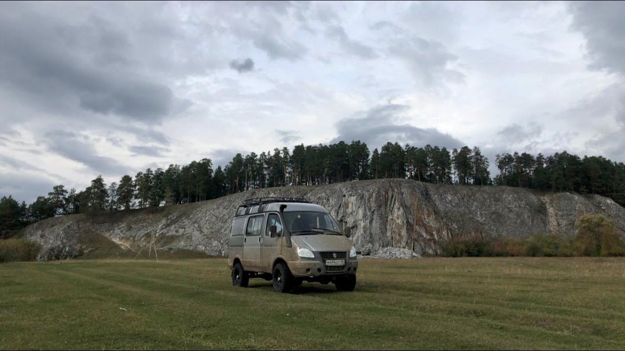 Руины Тирлянского завода. Узкоколейка в скалах. Ищем горный хрусталь. На соболе 4х4 с АКПП. смотреть онлайн