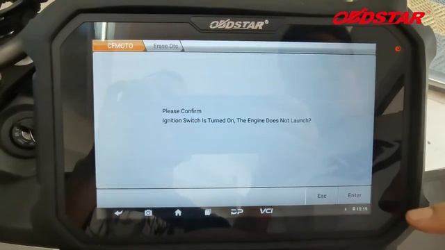 OBDSTAR MS80 2020 CFMOTO CF250 A ENG Motocycle Diagnosis