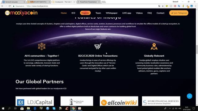 MolyaCoin — экосистема, связывающая бизнес и инвесторов. Обзор ICO проекта! смотреть онлайн