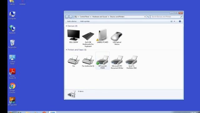 Printer Sharing on network Tutorial 32 bit with 64 bit смотреть онлайн