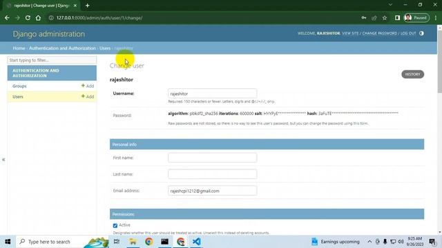 Django User Customization | Python List |Creative Coders | Rajesh Kumar Das | 2023 смотреть онлайн