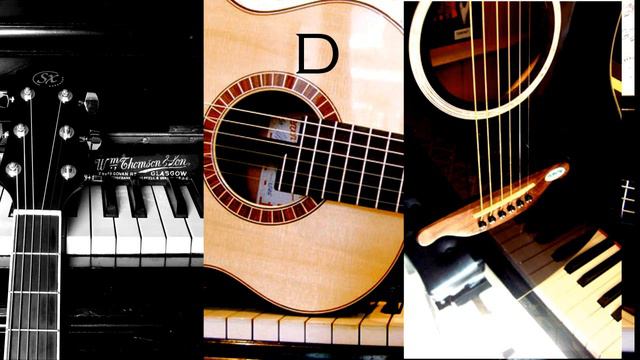 Guitar tuning with Piano - Standard E смотреть онлайн