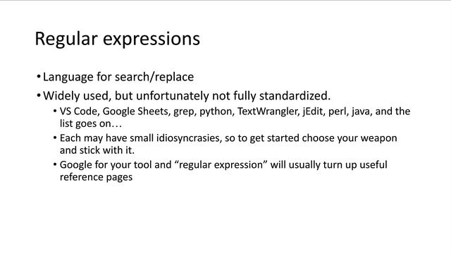 Text manipulation with regular expressions (part 1) смотреть онлайн
