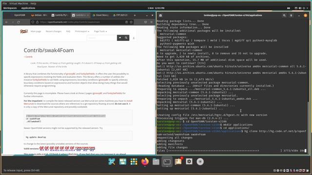 Install the "Swiss Army Knife for Foam" - swak4Foam смотреть онлайн