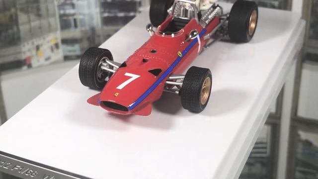 Tecnomodel 1/43 Derek Bell Ferrari 312F1/68 #7 US GP Watkins Glen 1968 смотреть онлайн