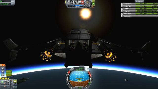 let's play Kerbal Space Program : S2 EP3 : single stage to orbit space plane, Spaceballs camper смотреть онлайн