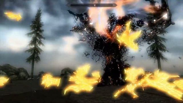 Skyrim: Alduin Death VFX смотреть онлайн