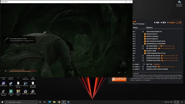 Mortal Shell GAME TRAINER v1.0 +15 Trainer - FLiNG смотреть онлайн