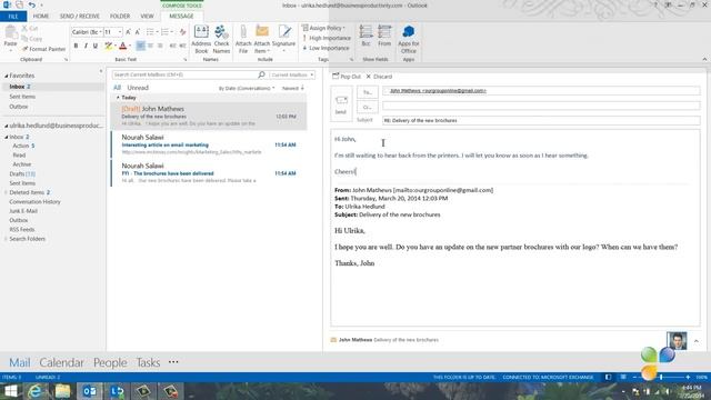 How to Manage your Outlook Mailbox effectively? смотреть онлайн