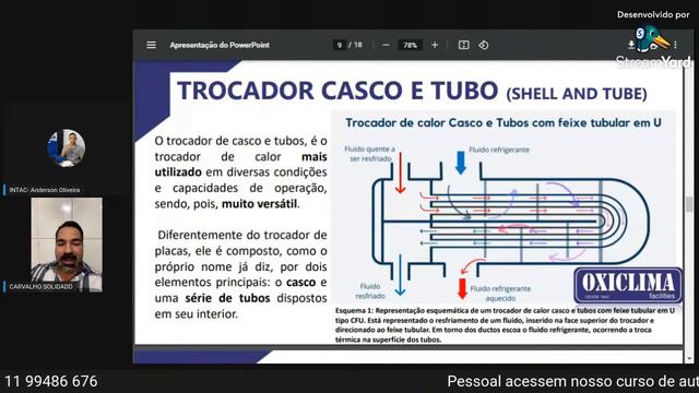 MANUTENÇÃO EM TROCADORES DE CALOR PARA REFRIGERAÇÃO смотреть онлайн